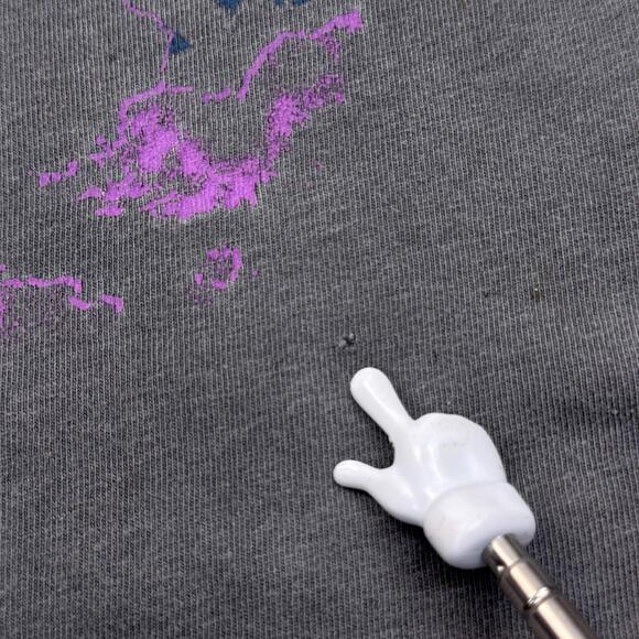 Bailey Sarian Dark History T Shirt Adult Size Large Gray Vintage Style Tee - Picture 5 of 12